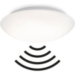 Briloner Leuchten - LED lubų &scaron;viestuvas su judesio jutikliu, 15 W, 1500 liumenų, skersmuo 29 cm