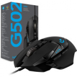 Logitech G502 HERO High Performance Wired Gaming Mouse auk&scaron;tos kokybės laidinė žaidimų pelė