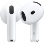 &bdquo;Apple AirPods 4&ldquo; belaidės ausinės, &bdquo;Bluetooth&ldquo; ausinės, individualizuotas erdvinis garsas, atsparios prakaitui ir vandeniui