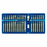 Antgalių rinkinys 40 vnt. HEX, TORX, SPLINE, CrV Vorel | T20-T55, H4-H12, M5-M12