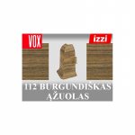 Grindjuostė termoplasto Vox, (112) burgundi&scaron;kas ąžuolas | Kampas SMART FLEX / IZZI, i&scaron;orinis