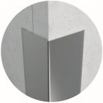 Profilis kampinis, nerūdyjančio plieno Stainless Steel Profiles | 30x30mm L-250cm