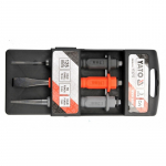 Kaltų, žymeklių metalui rinkinys 125mm CrV 3vnt. Yato