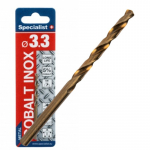 SPECIALIST+ metalo grąžtas COBALT, 3.3 mm