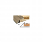Profilis Effector A39 laiptams | auksinis 270 cm 37x15,4 mm