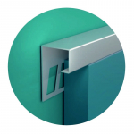 Profilis Q tipo, nerūdyjančio plieno Stainless Steel Profiles | 10x10mm L-250cm