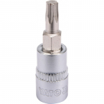 Galvutė 1/4" su antgaliu TORX Yato | T25, L-37mm, maks. 26.5Nm