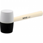 Plaktukas guminis mediniu kotu Yato | d-72mm, 980g, 345mm