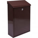 Dežutė pa&scaron;to 400x250x100mm Vorel | ruda, 2raktai
