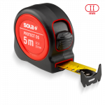 Ruletė dvipusė 5 m &times; 25 mm, klasė II, su dvigubu slankiu kabliuku SOLA PROTECT DS (PE DS 525)