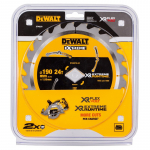 DeWALT DT40270 pjovimo diskas medienai 190x1,55 mm