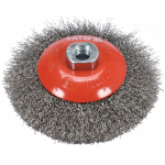 &Scaron;veitimo &scaron;epetys lėk&scaron;tės tipo, kampiniam &scaron;lifuokliui, INOX, M14 Yato | d-125mm