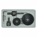 Grąžtų apvalių medžiu rinkinys Vorel | 19-64mm,11vnt