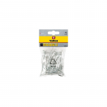Kniedės aliuminės 50vnt. Topex | 4,0x10mm