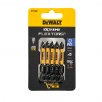 Sukimo antgaliukai FLEXTORQ PZ1, 25 mm, DeWALT, 5 vnt.