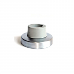 Atrama durims A-80010-20-020, &Oslash;55&times;30 mm, plieninė, su gumuotu centru, prisukama, Aspro