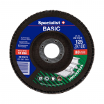 SPECIALIST+ lapelinis &scaron;lif. diskas BASIC ZK100, 125 mm