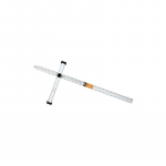 T formos liniuotė gipsui 120cm