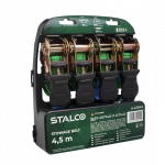 Krovinio tvirtinimo diržas 4,5m x 25mm, 700kg, 4vnt.