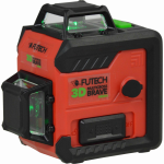 Kryžminis lazeris Futech BRAVE 3D, žalias