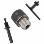 Galvutė gręžtuvui (raktu užveržiama) 1.5-13 mm + SDS adapteris Toko