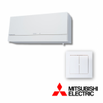 Sieninis mini rekuperatorius Mitsubishi VL-100EU5-E su valdikliu