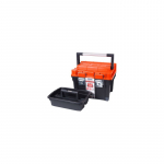 Dėžė įrankiams Patrol HD Compact 1, su metaliniu užraktu | oranžinė (45x35x35 cm)