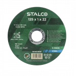 Nerūd.plieno pjovimo diskas STALCO 125x1,0mm