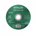 Nerūd.plieno pjovimo diskas STALCO 125x1,5mm