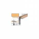 Profilis PVC Myck, 30 mm | bukas2, 2 m