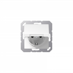 Ki&scaron;tukinis lizdas su dangteliu AS1520KLWW JUNG