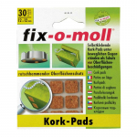 Padukai baldams, lipnūs, kam&scaron;tiniai, 12&times;12 mm, 30 vnt., Fix-O-Moll (F*54)