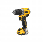 Akumuliatorinis gręžtuvas-suktuvas DeWalt DCD701 12V, be akumuliatoriaus ir pakrovėjo