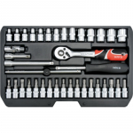 Įrankių rinkinys 38 vnt. 1/4" CrV Yato