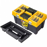 Dėžė įrankiams Patrol Stuff Carbo Semi Profi 26 | geltona (59,5x33,7x31,6cm)