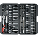 Įrankių rinkinys 56 vnt. 1/4" CrV Yato