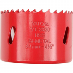 Frezos karūna bi-metalinė HSS M3 Yato | 67mm, 5/8"(16mm)