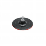Padas su adapteriu gręžtuvui/kampiniam &scaron;lifuokliui guminis, velcro d-125mm Vorel