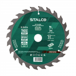 Medienos pjovimo diskas STALCO 165x20x24