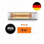 Kvarcinis infraraudonųjų spindulių &scaron;ildytuvas Trotec IR 1200 S 06-00342