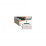 Profilis Effector A38 laiptams, su juoda guma | sidabrinis 270 cm 50x30 mm