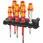 Atsuktuvų rinkinys Kraftform Plus + fazių testeris WERA 160 iS/7 Rack