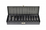 &Scaron;e&scaron;iakampių smūginių galvučių rinkinys (ilgintos) 11 vnt 1/2 10-24 mm AWT