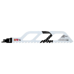 Pjūklelis tiesiniam pjūklui ECEF statybinėms medžiagoms TCT 304 mm 2 TPI (2 vnt.)