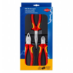 KNIPEX replių rinkinys elektrikams 002012