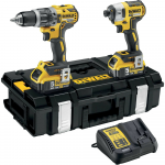 Akumuliatorinių įrankių rinkinys DeWalt 2x5 Ah DCK266P2-QW