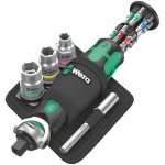 Terk&scaron;lė su sukimo antgaliais WERA 8009 Zyklop Pocket Set 2
