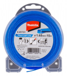Ovalus valas trimeriui Makita 1,65mm/15m E-01731