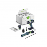 Akumuliatorinis kalantis gręžtuvas-suktuvas Festool TPC 18/4 I-Basic-Set