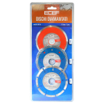Deimantinių pjovimo diskų rinkinys Ecef 115 mm